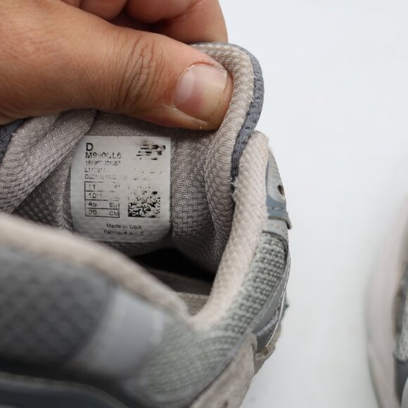 New Balance 990 v6 Gray Men's 11 D M990GL6 Athletic Sneaker Running Walking USA - Picture 3 of 10